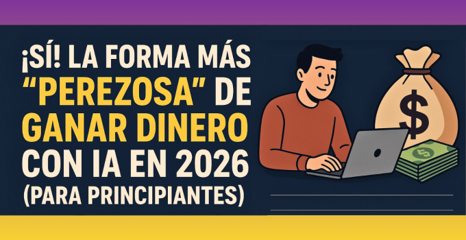 forma de ganar dinero con ia en 2026